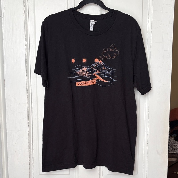 Bella Canvas Other - black bright eyes band t shirt